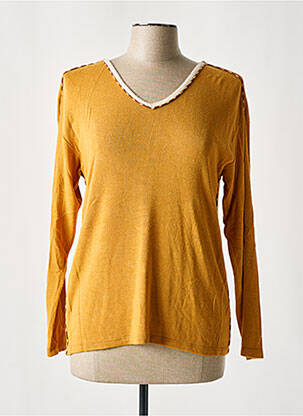 Pulover galben PAZ TORRAS femeie