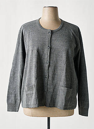 Vestă cu mâneci lungi gri OMC femeie