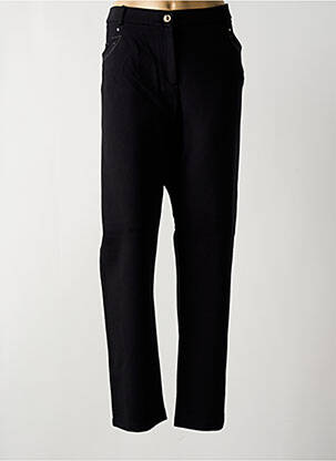 Pantalon slim negru CHRISTINE LAURE femeie