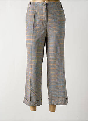 Pantalon 7/8 elasticitate mărime normală bej TINTA STYLE femeie