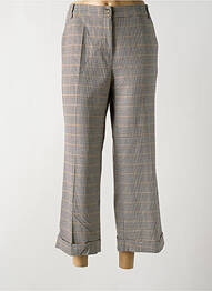 Pantalon 7/8 elasticitate mărime normală bej TINTA STYLE femme