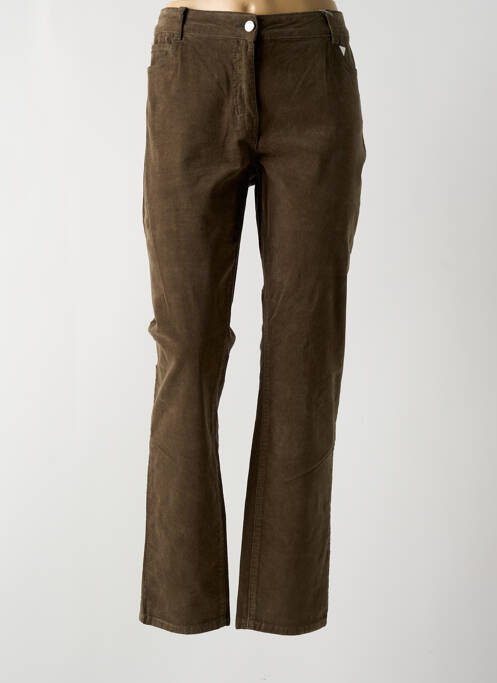 Pantalon slim verde DIANE LAURY femeie