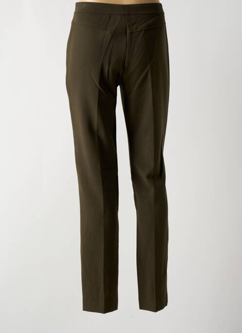Pantalon slim verde PAZ TORRAS femeie
