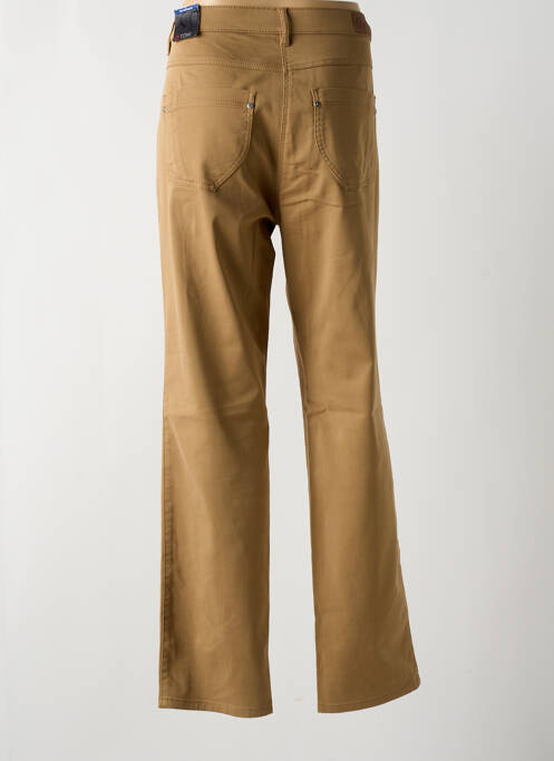 Pantalon drept elasticitate mărime normală maro TONI femme