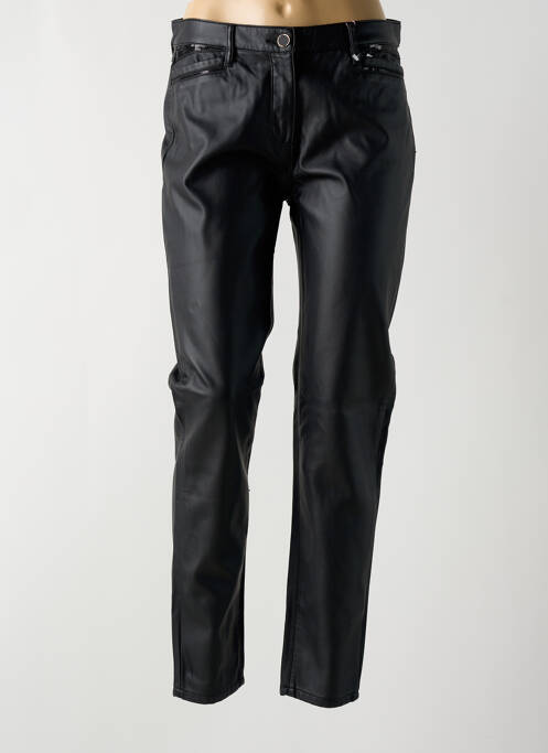 Pantalon slim negru JULIE GUERLANDE femeie