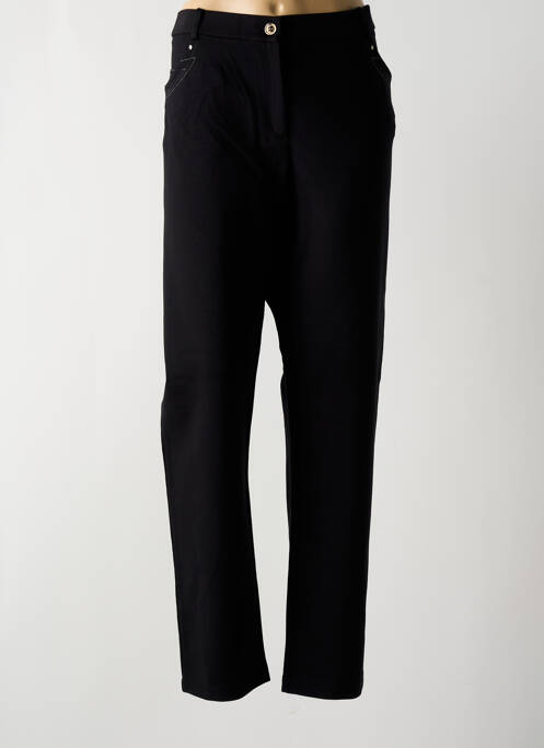 Pantalon slim negru CHRISTINE LAURE femeie