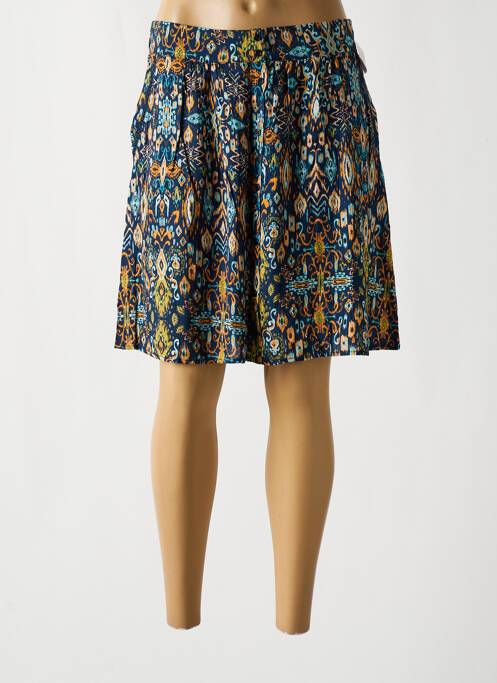 Fustă scurtă albastru C'EST BEAU LA VIE femeie