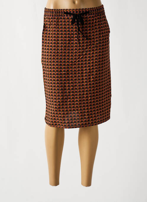 Fustă midi portocaliu LE PETIT BAIGNEUR femeie