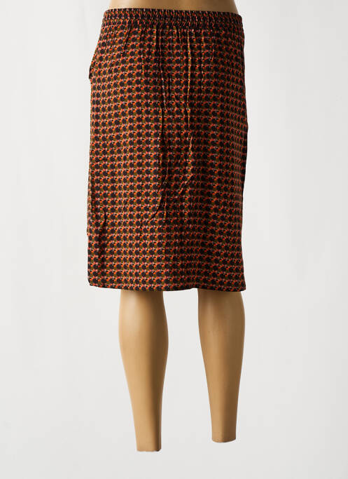 Fustă midi portocaliu LE PETIT BAIGNEUR femeie