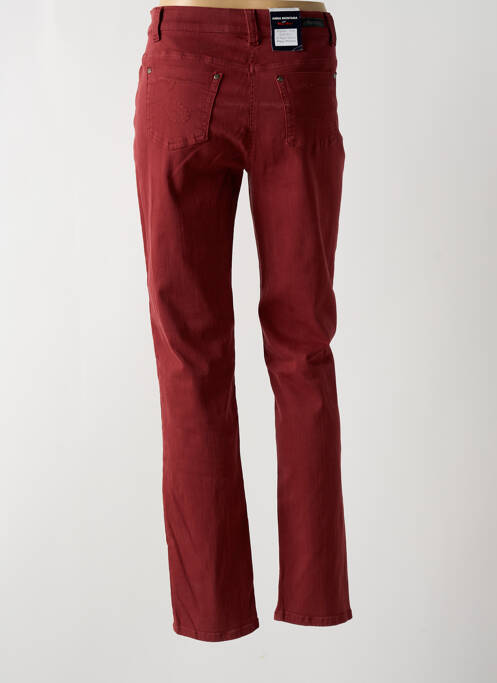 Blugi cu croială slim roșu ANNA MONTANA femeie