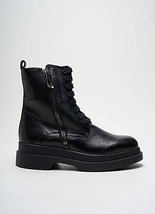 Botine/ghete material neted toc de 4 la 6 cm negru MARC CAIN femeie