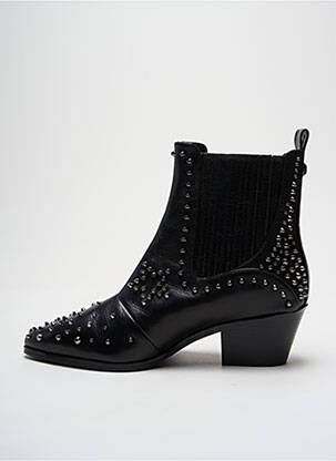 Botine/ghete material neted toc de 4 la 6 cm negru LIU JO femeie