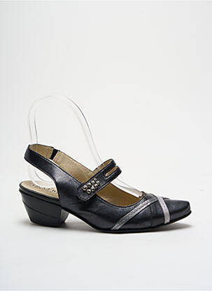 Pantofi cu toc negru GEO-REINO femeie