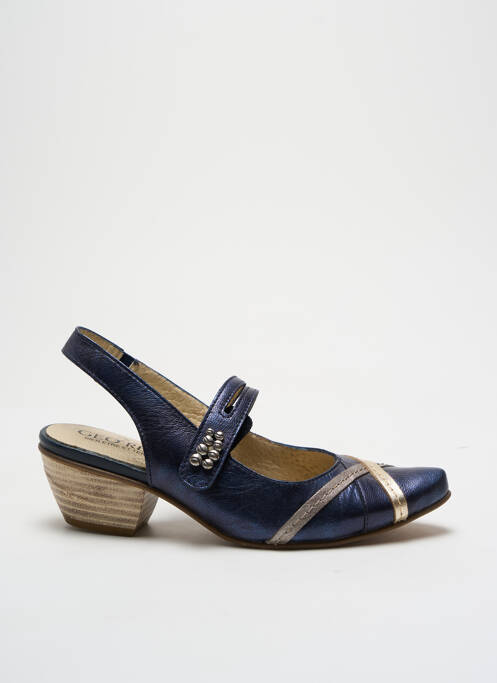 Sandale/Pantofi decupați albastru GEO-REINO femeie