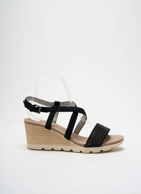 Sandale/Pantofi decupați negru CAPRICE femeie