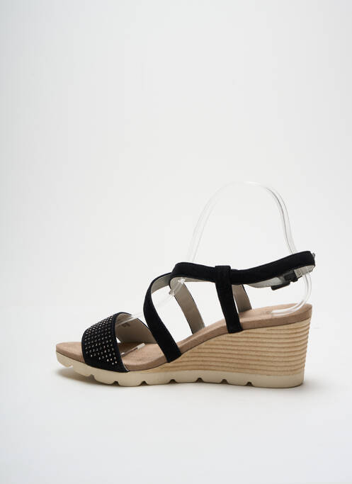 Sandale/Pantofi decupați negru CAPRICE femeie