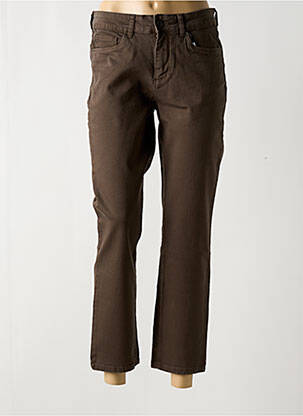 Pantalon drept elasticitate mărime normală verde STOOKER femeie