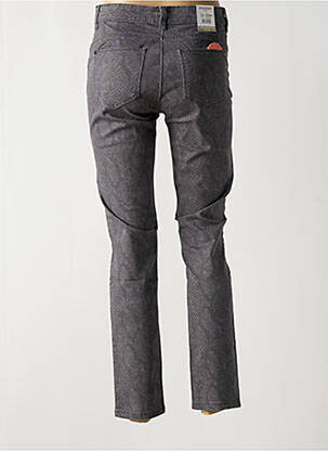 Pantalon slim țesătură poplin mărime normală gri STOOKER femeie