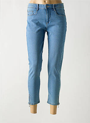 Blugi cu croială slim albastru STOOKER femeie