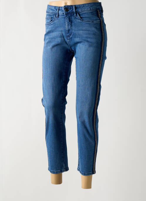 Blugi cu croială dreaptă albastru STOOKER femeie