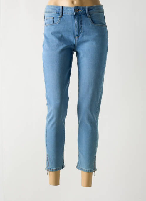 Blugi cu croială slim albastru STOOKER femeie