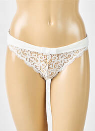 Chilot broderie alb STEFFY femme
