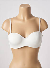 Sutien fără armatură top sutien push-up bej STEFFY femme