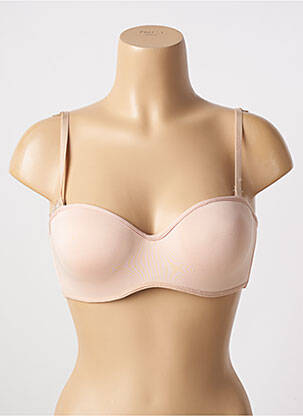 Sutien efect material satinat top sutien push-up piele STEFFY femeie