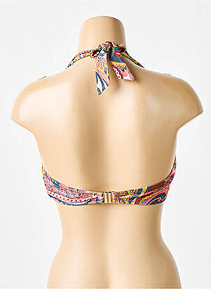 Sutien de costum de baie top sutien modelat top sutien modelat roz NURIA FERRER femeie