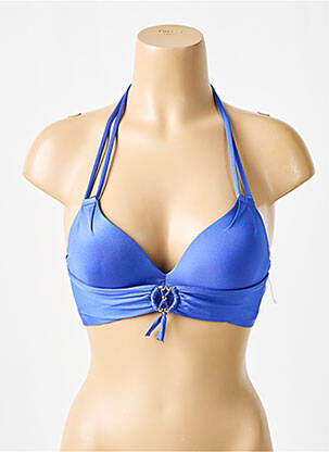 Sutien de costum de baie top sutien modelat top sutien modelat albastru LINGADORE femeie