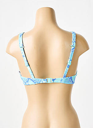 Sutien de costum de baie bretele elastice albastru FREYA femeie