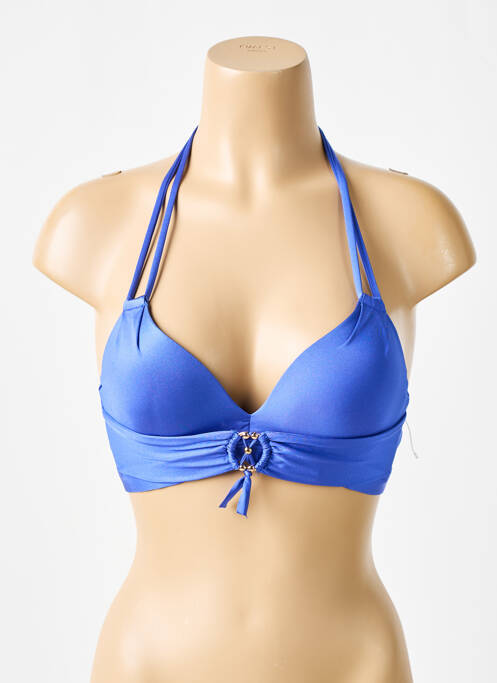 Sutien de costum de baie albastru LINGADORE femeie