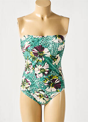 Costum de baie dintr-o singură piesă verde PAIN DE SUCRE femeie