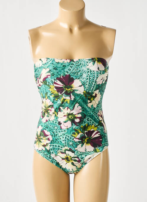 Costum de baie dintr-o singură piesă verde PAIN DE SUCRE femeie