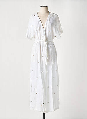 Rochie de plajă alb LINGADORE femeie