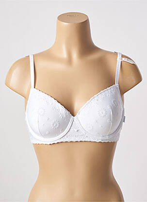 Sutien efect material satinat top sutien modelat alb ESPRIT femeie