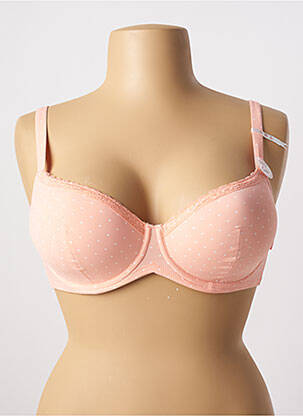Sutien efect material satinat top sutien modelat portocalie ESPRIT femeie