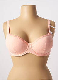 Sutien efect material satinat top sutien modelat portocaliu ESPRIT femme