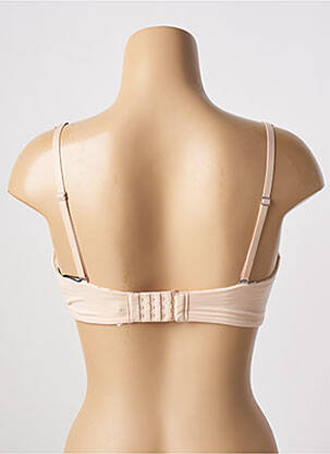 Sutien efect material satinat sutien balconet cu decolteu înalt piele LOU femeie