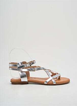 Șlapi argintiu KAOLA femeie