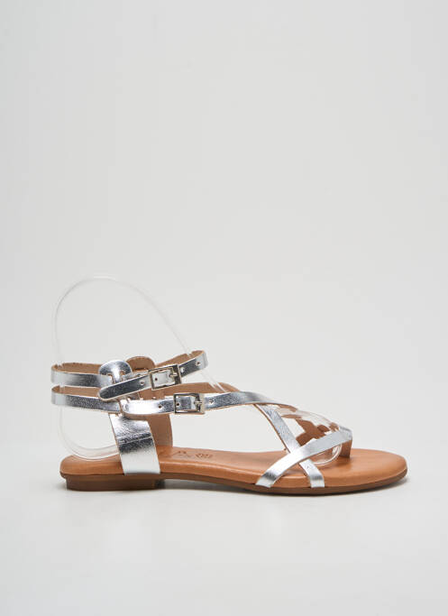 Șlapi argintiu KAOLA femeie