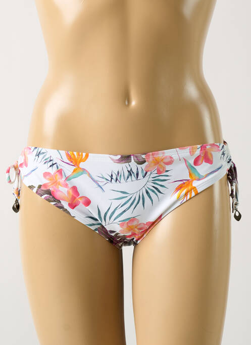 Chiloți de baie alb LINGADORE femeie