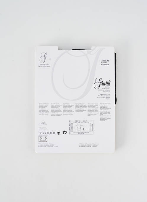 Colanți negru GIRARDI femeie