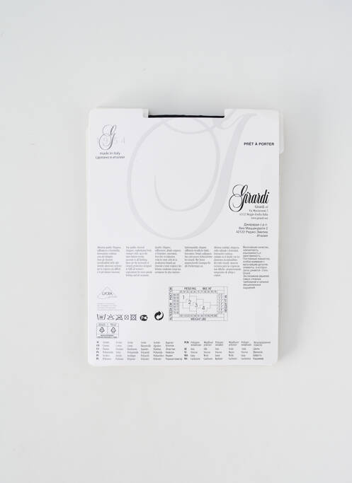 Colanți negru GIRARDI femeie