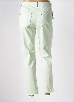 Pantalon 7/8 elasticitate mărime normală verde FRANCE RIVOIRE femeie
