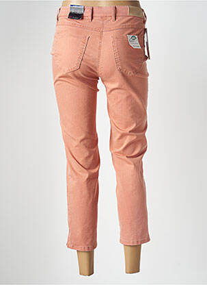 Pantalon 7/8 elasticitate talie joasă roz TONI femeie