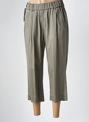 Pantalon trei sferturi verde TONI femeie