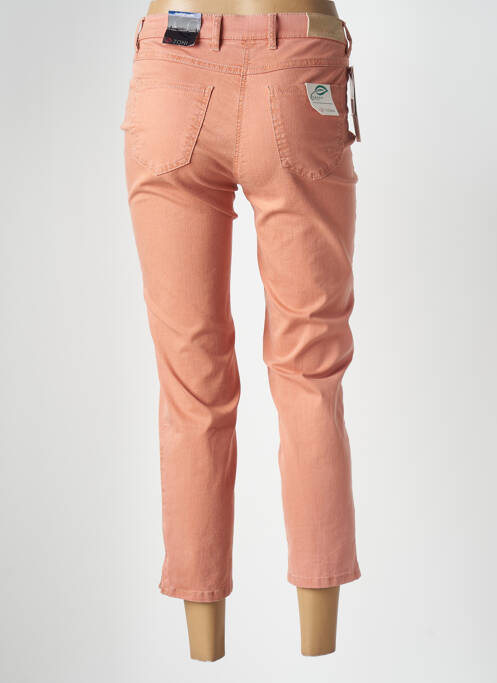 Pantalon 7/8 elasticitate talie joasă roz TONI femme