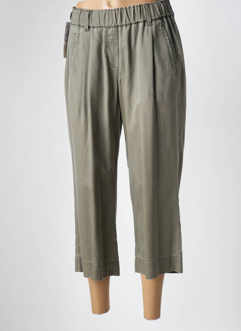 Pantalon trei sferturi verde TONI femeie