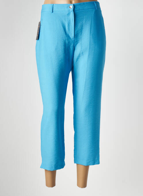 Pantalon trei sferturi albastru CHRISTINE LAURE femeie